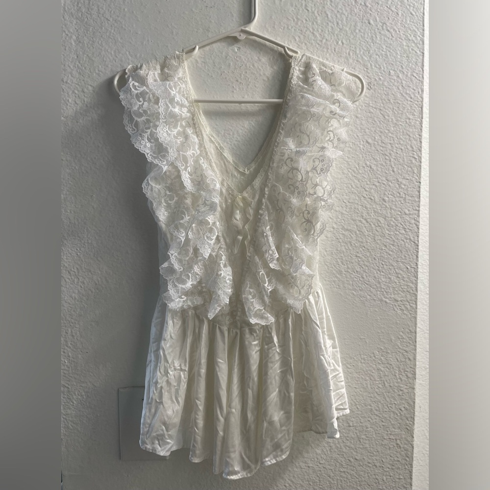 Vintage Lingerie Camisole Top Size S